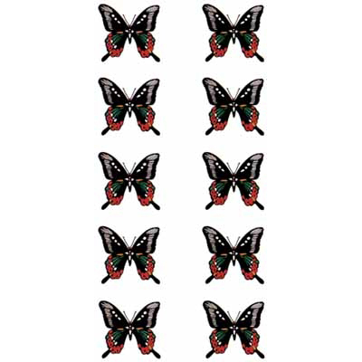 タトゥーシール 蝶(タトゥー・刺青シール)