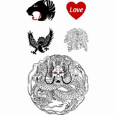 タトゥーシール ブラックス(タトゥー・刺青シール)