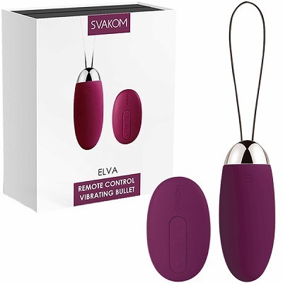 SVAKOM Elva(エルバ) バイオレット(リモコン)