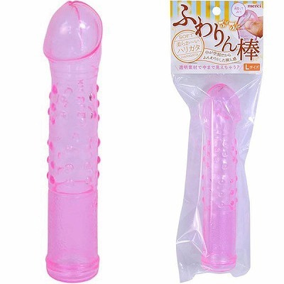 ふわりん棒 (Lサイズ ピンク)(こけし・ディルド)