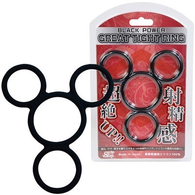 BLACK POWER (グレートタイトリング)(男性補助グッズ)