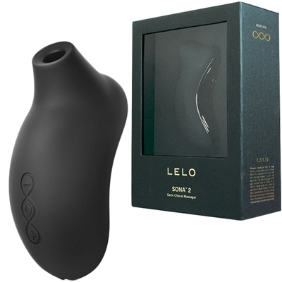 <吸うやつ>LELO SONA2(レロ ソナ2) ブラック(ローター)