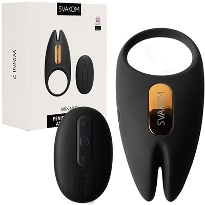 SVAKOM WINNI2(ウィニー2) ブラック(ローター)