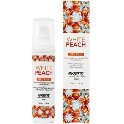 <exsens>エクスセンス オーガニックグルメマッサージオイル 50ml (ホワイトピーチ)(ローション)