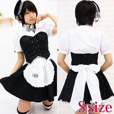 Newミアカフェ・ミアリラミニ制服(立て襟) S(コスチューム)