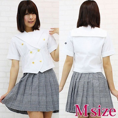 爽やかな高校ブレザー制服(旧夏服) M(コスチューム)