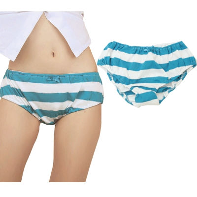 深型ボーダーショーツ(しまパン・ロリしまパン)(コスチューム)