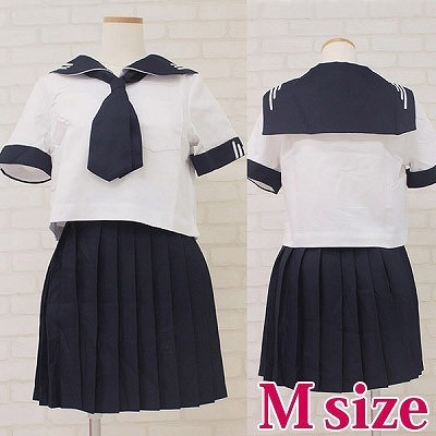 私立女子学園のセーラー服(夏服) M(コスチューム)