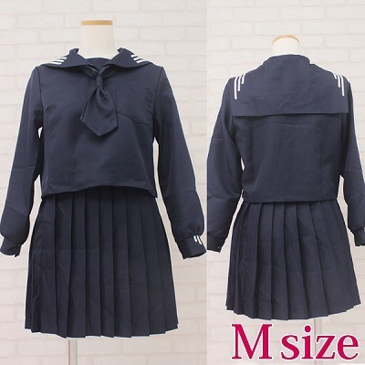 私立女子学園のセーラー服(冬服) M(コスチューム)