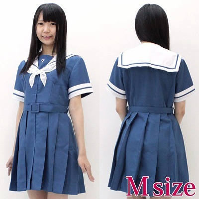 学園大学付属校 夏制服ワンピース M(コスチューム)