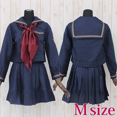 女学院セーラー服(冬制服) M(コスチューム)