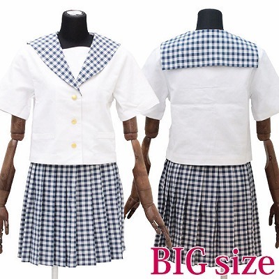 私立学園のセーラー服(夏制服) BIG(コスチューム)