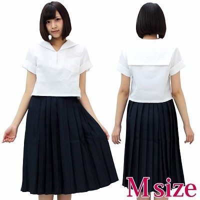 神戸の女子高等学校(夏服) M(コスチューム)