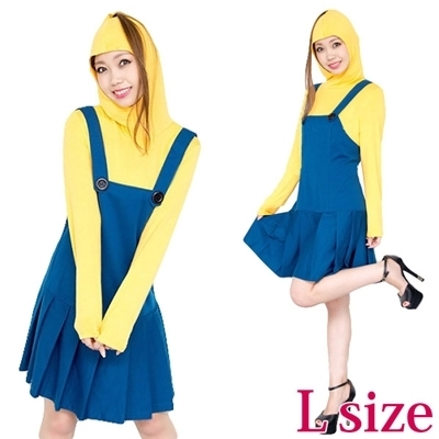 バナナガールワンピース Lサイズ(コスチューム)