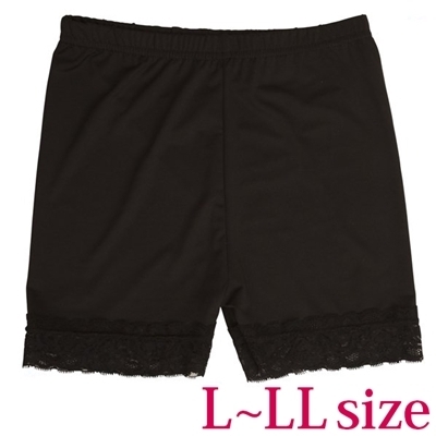 一分丈スパッツレース付き L−LL(コスチューム)