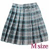 チェック柄プリーツスカート M(コスチューム)