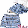 超ミニチェックスカート M(コスチューム)