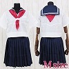 ミッション系中高一貫校のセーラー服(夏服) M(コスチューム)