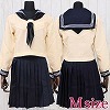 大學付属高等学校のセーラー服(冬服) M(コスチューム)