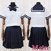 私立女子学園中学校・高等学校のセーラー服(夏服) M(コスチューム)